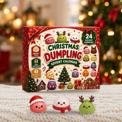 Knøttis™ – squishy julekalender med 24 overraskelser