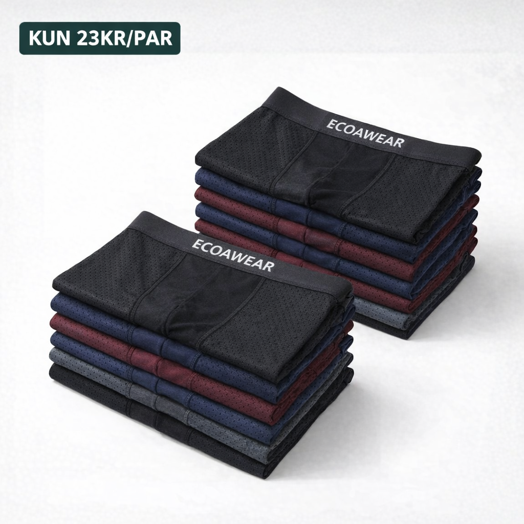 ECOAWEAR® bambusboksershorts 5-pak | Få 7 gratis