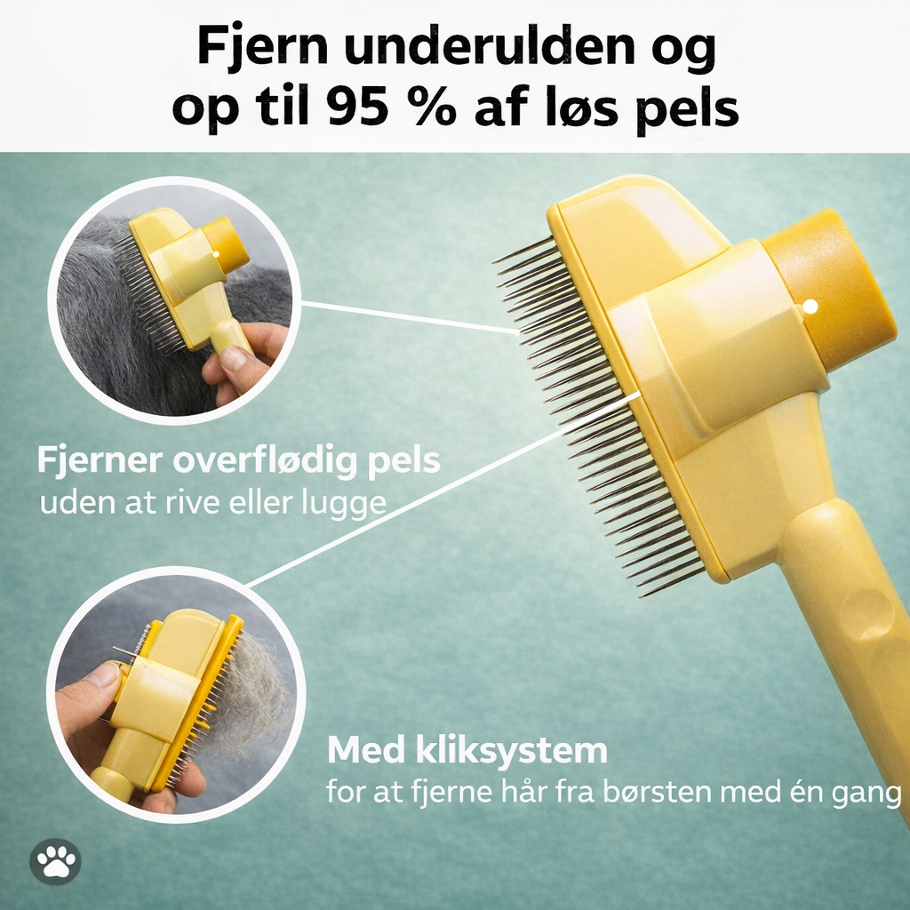 PälsFix™ – Nemmere fældning for dig og din kat