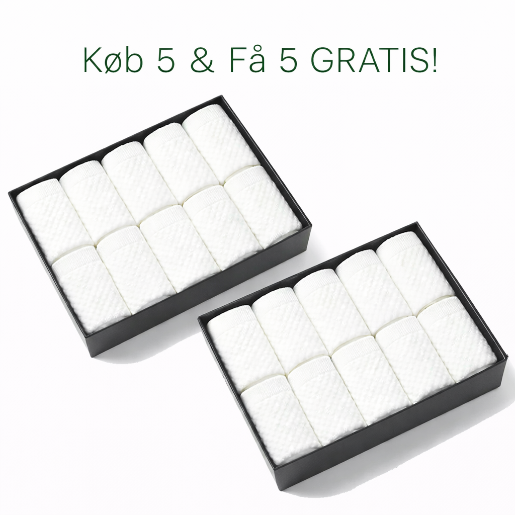 Bambusstrømper 5-pakning / Få 5 ekstra GRATIS
