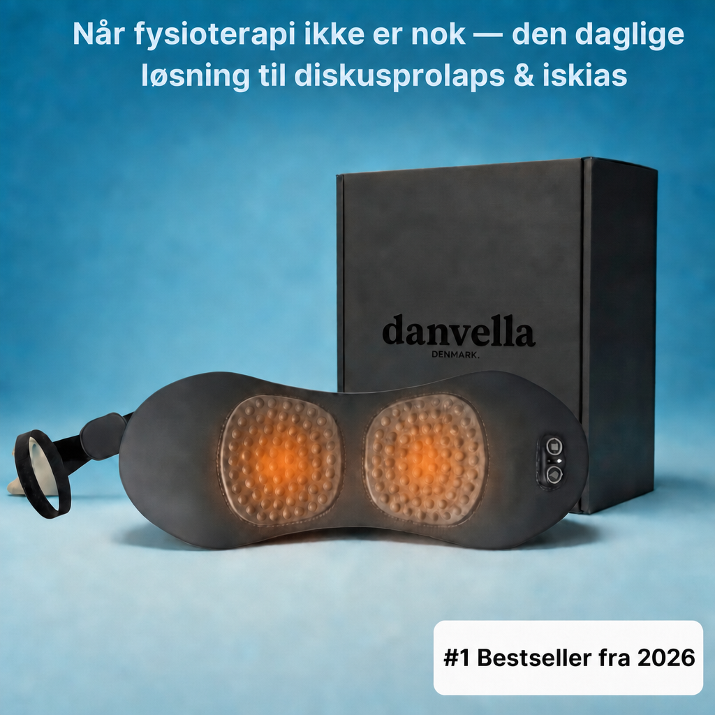 DeepComfort 3-i-1 rygmassagepude