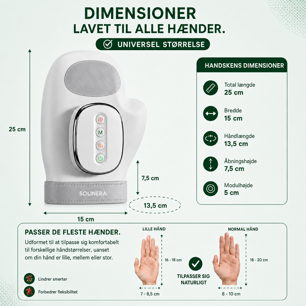 Solinera massagehandske
